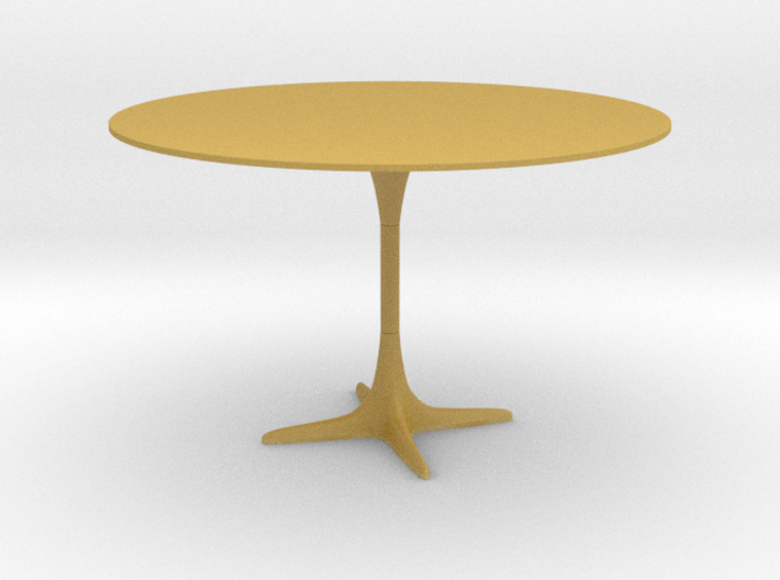 Burke Tulip Style Table w/ Propeller Base 3d printed
