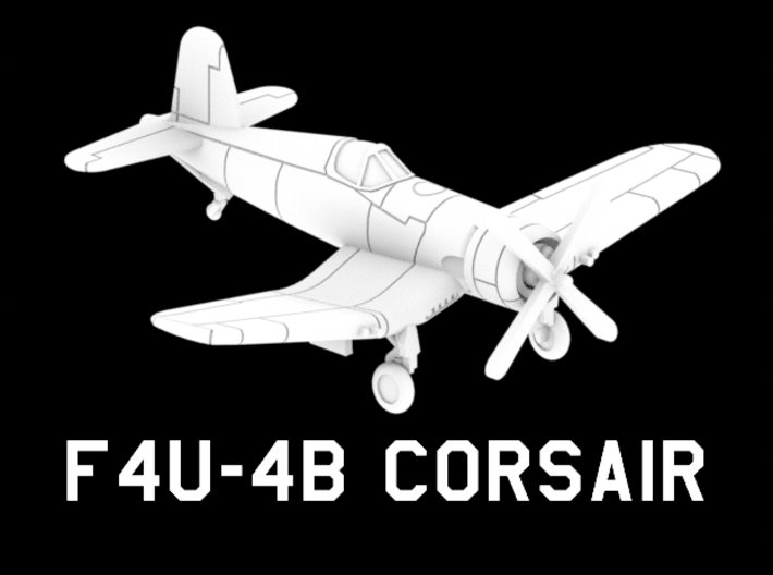 F4U-4B Corsair 3d printed