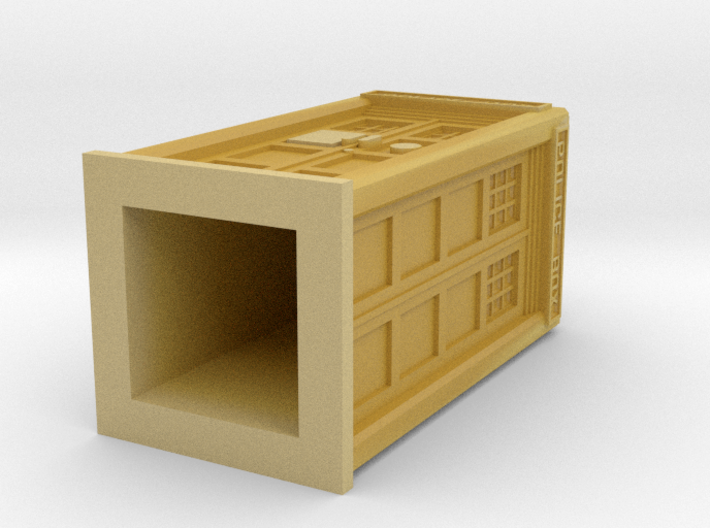 Dr.Who Tardis phone booth 3d printed