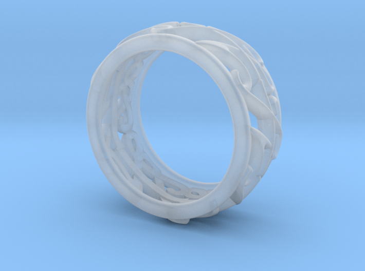 Wedding band ZF size 5 3d printed