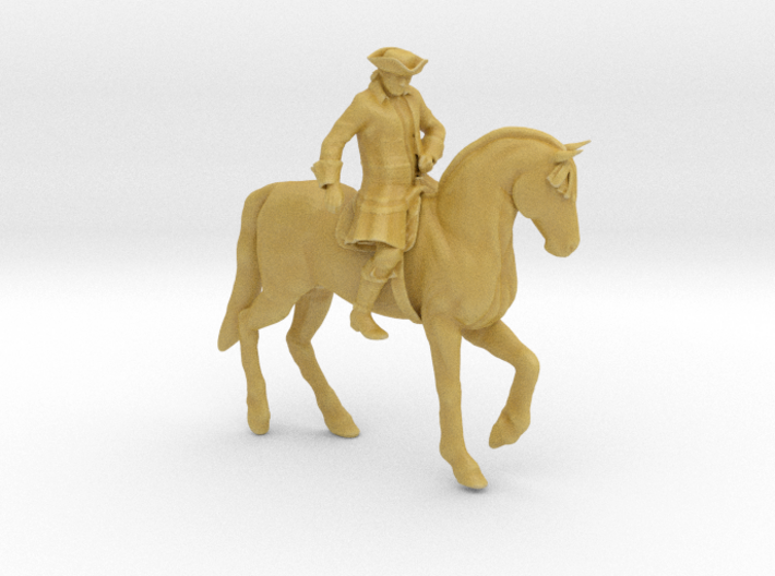 Paul Revere's Midnight Ride 3d printed