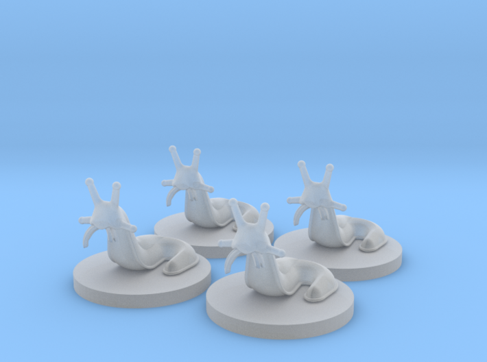 Slugs (4 pcs) - Mice &amp; Mystics 3d printed