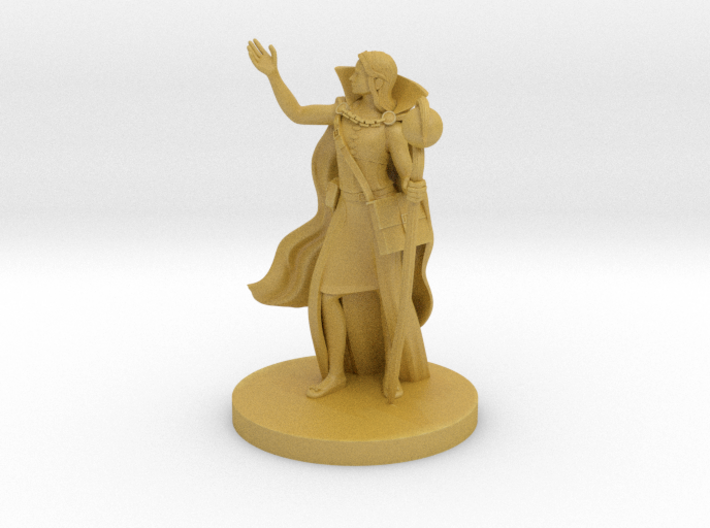 Human Female Diviner Wizard 3d printed