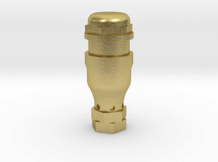 1.6&quot; Scale GE 70 Ton Main Reservoir Safety Valve 3d printed