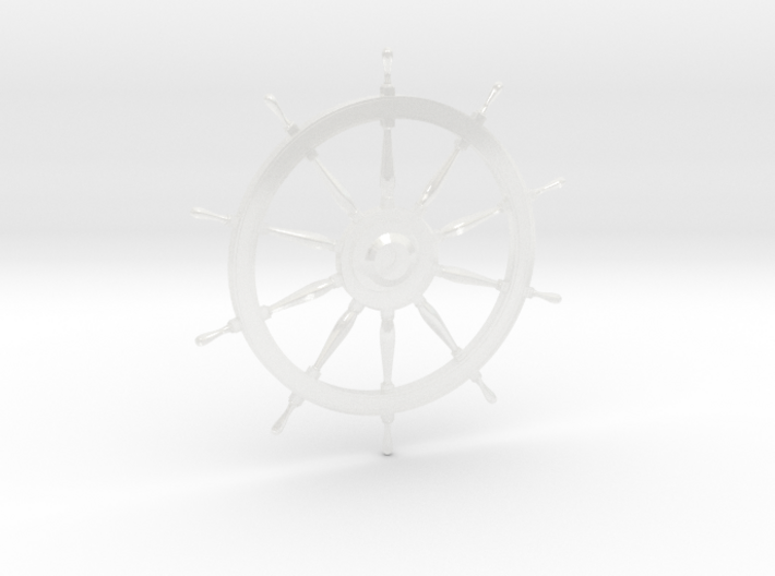 1/19 and 1/20 Cabin Cruiser Wheel 2 inch diameter 3d printed