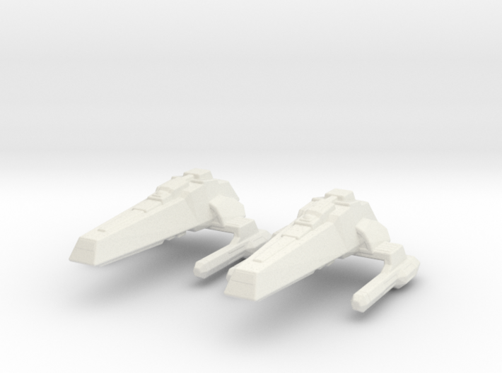 Surak Class (Federation) 1/7000 Attack Wing x2 3d printed