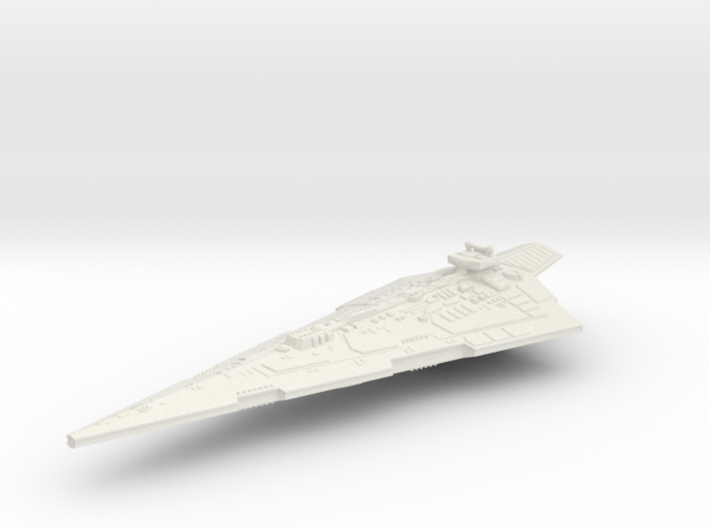 Sovereign Command Ship 3d printed 