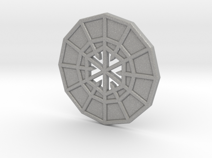 Resurrection Emblem CHARM 05 (Sacred Geometry) 3d printed