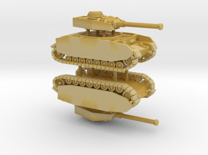 Panzer IV H 3d printed