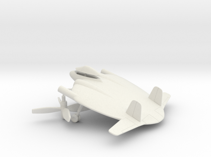 Vought XF5U-1 Flying Flapjack 3d printed
