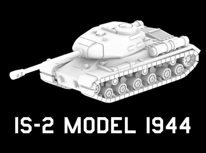 IS-2 Model 1944 3d printed