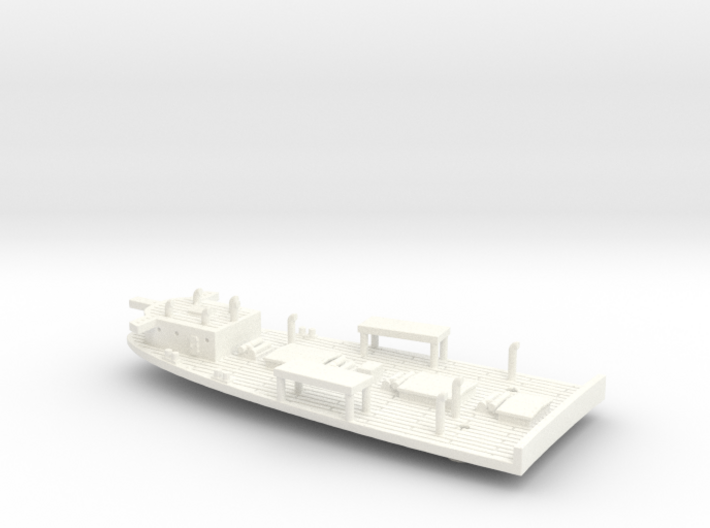 1/600 RMS Carpathia Quarterdeck 3d printed