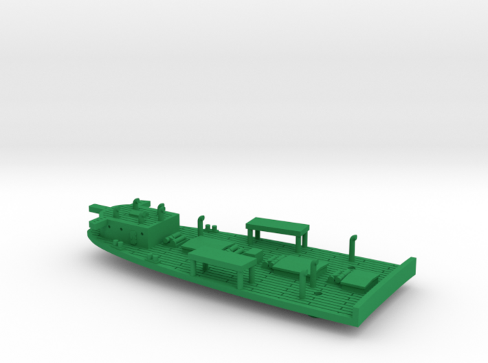 1/700 RMS Carpathia Quarterdeck 3d printed