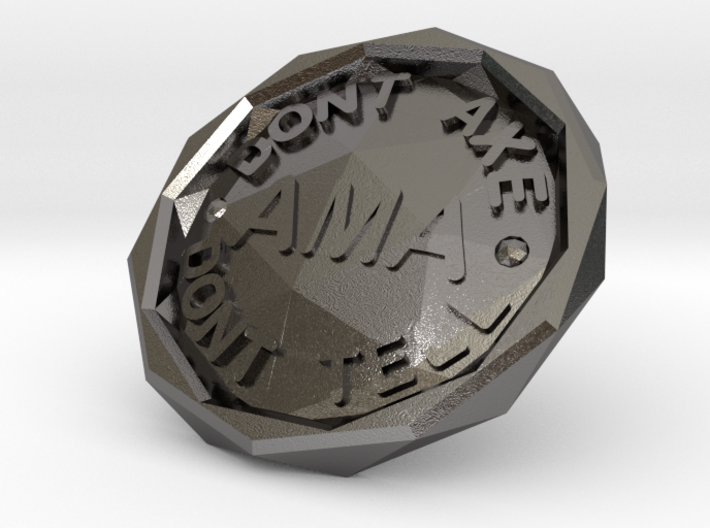 Axe Murderers Anonymous - Sobriety Chip (v2) 3d printed