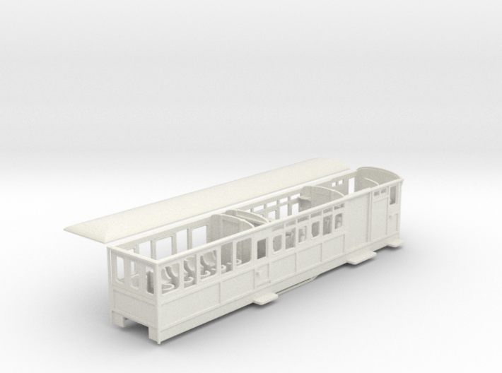 FR Barn observation coach NO.100 refurbished 3d printed