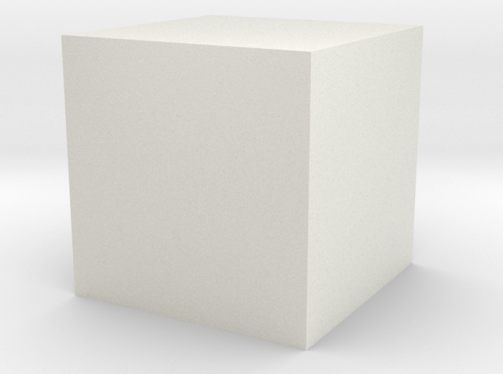 cube 3d printed