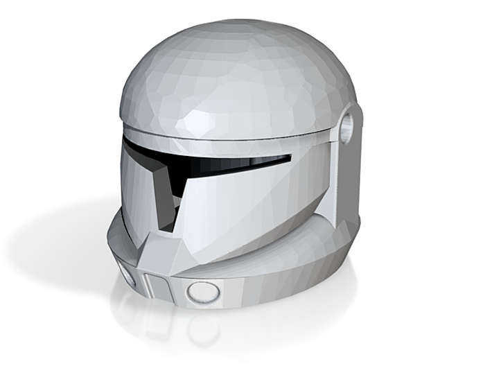 CW Commando Helmet Open 3d printed