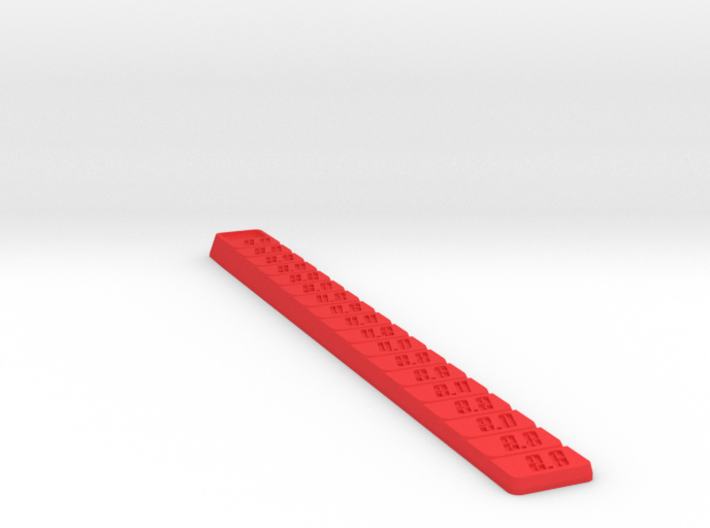 RC On-Road Ride Height Gage 2.6-6.0mm 3d printed 