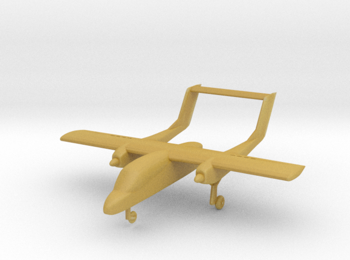 Rockwell OV-10 Bronco - Zscale 3d printed 