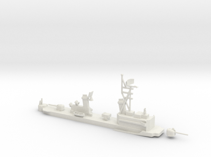 1/500 Scale USS Charles F Adams DDG-2 Upper Works 3d printed
