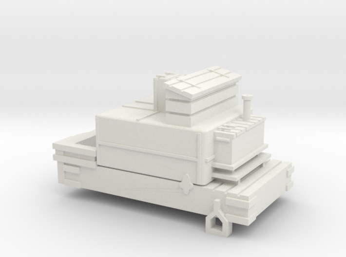 00 Scale Derwent Water Tender Scratch Aid 3d printed