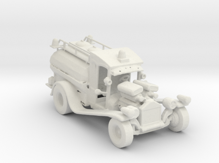 1920s Hot Rod Fire Tanker 1:160 Scale 3d printed