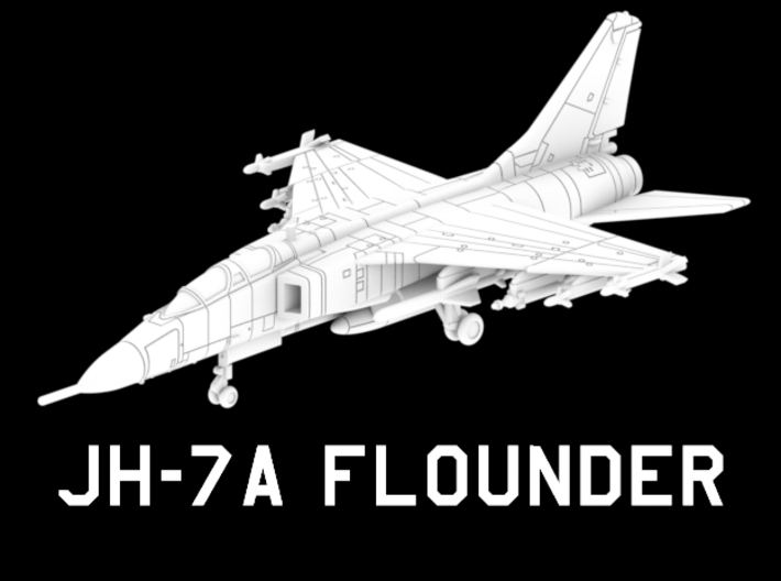 JH-7A Flounder (Loaded) 3d printed