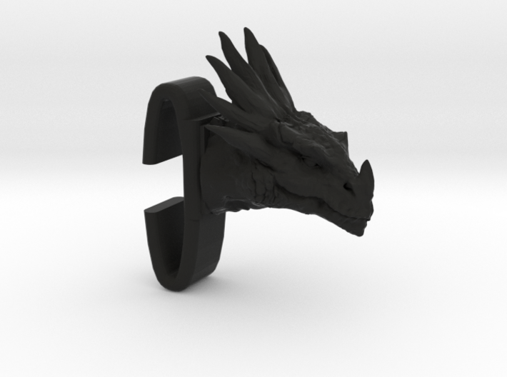 Dragon_Croc_Strap_Charm 3d printed