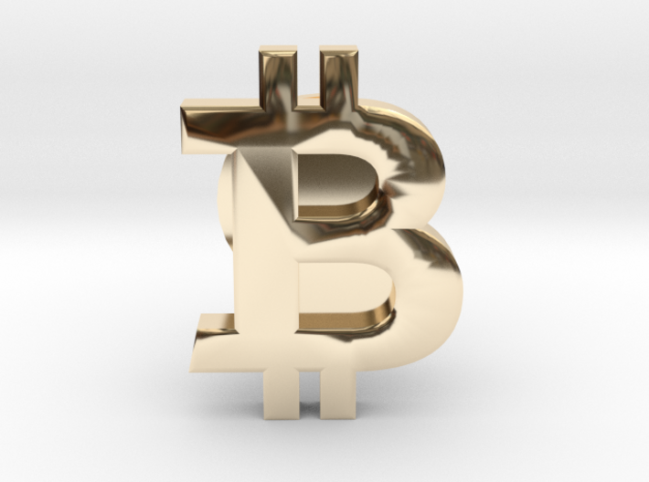 Bitcoin_Jibbitz Crocs 3d printed
