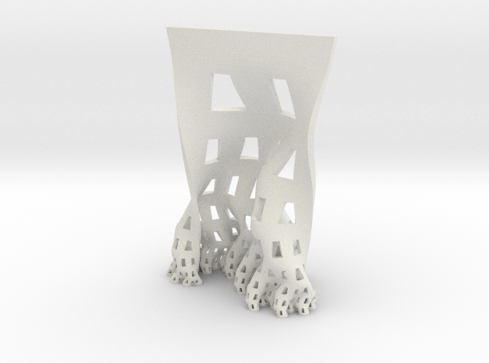 Developing dragon curve 3d printed 