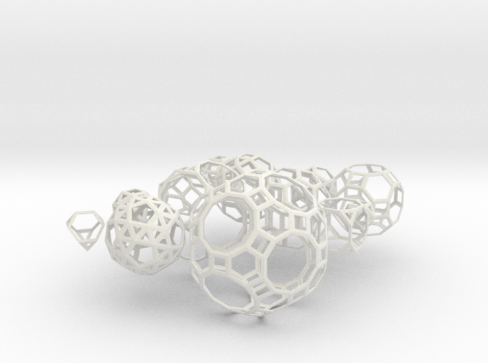 Archimedean solids 3d printed 