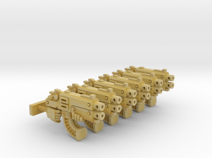 G:6 Set: Mk2b Rapfire Gun 3d printed 