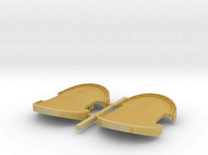 Base - Trojan Power Shields (L&R) 3d printed 