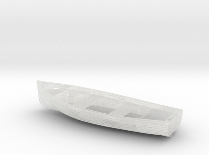 1/144 USN Wherry Life Raft Boat 3d printed