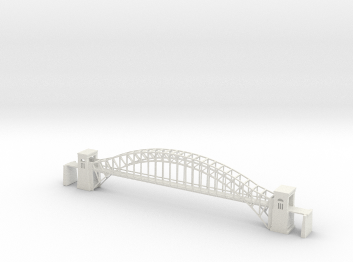 1/700 Scale Hellgate Bridge NYC NY 3d printed