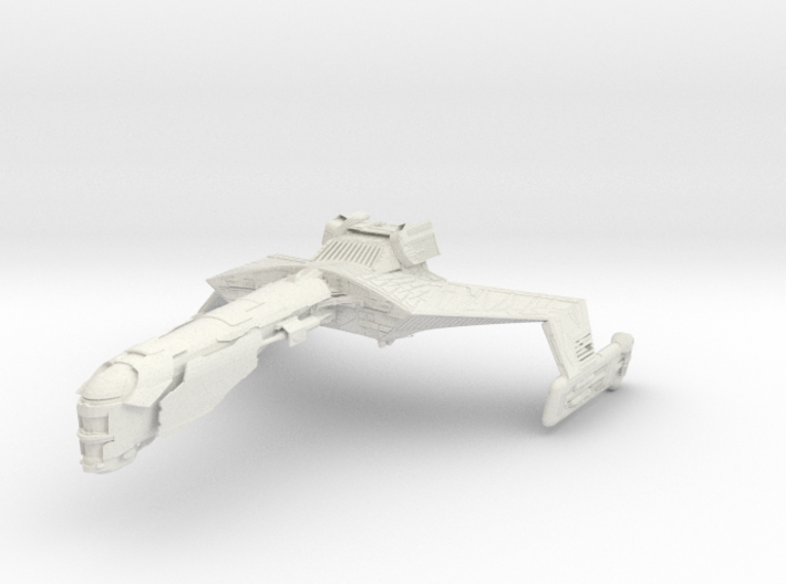 Klingon BattleCruiser 3d printed