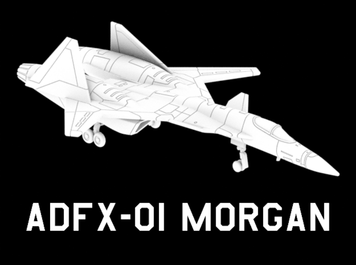 ADFX-01 Morgan (Clean) 3d printed