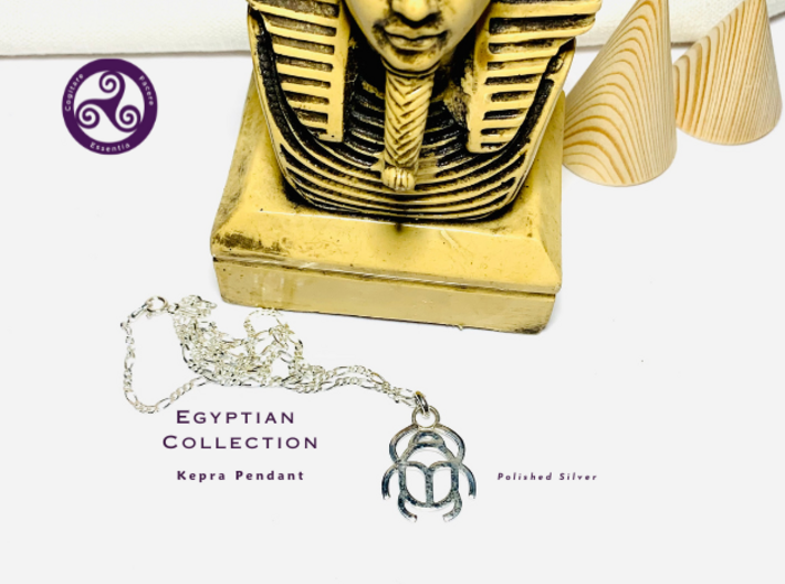 Egyptian Khepra Pendant 3d printed 