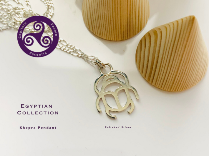Egyptian Khepra Pendant 3d printed