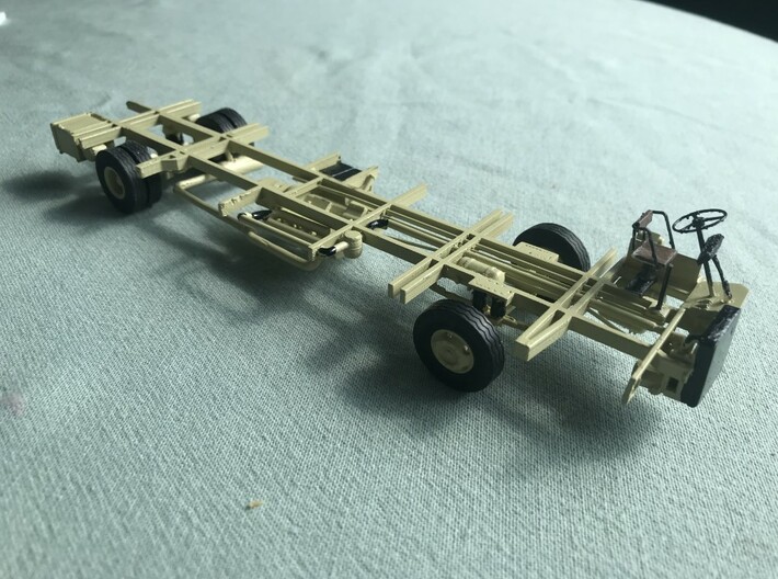 DAF MB200 bus chassis 3d printed 
