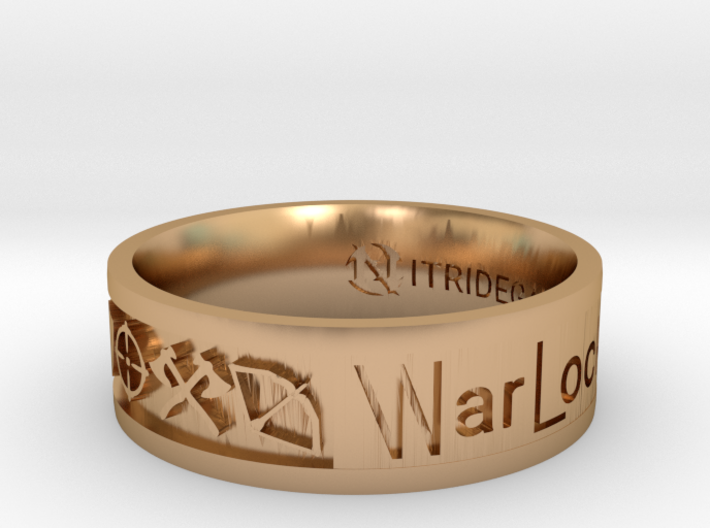 WarLock Ring 3d printed