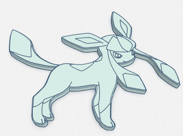 Glaceon 3d printed 