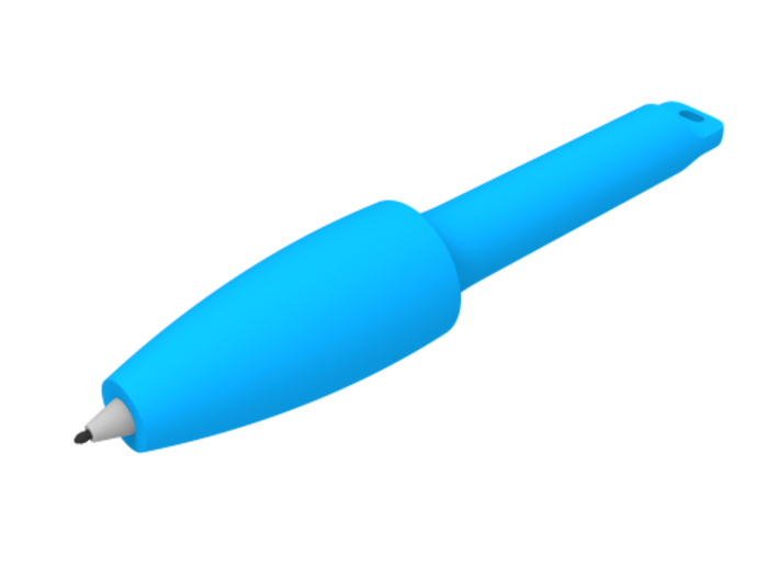 Smooth Conical Pen Grip - small without button 3d printed 