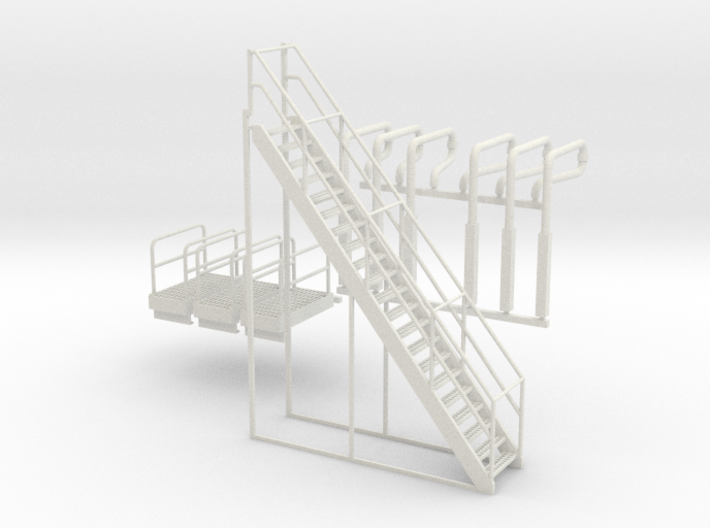 '1-50 Scale' - Ethanol Walkway - Stairs 3d printed