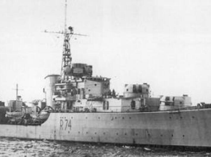 Nameplate HMS Hogue 3d printed Battle-class destroyer HMS Hogue.