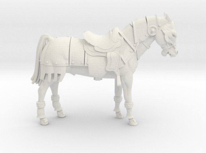 Armored Horse v 2 3d printed