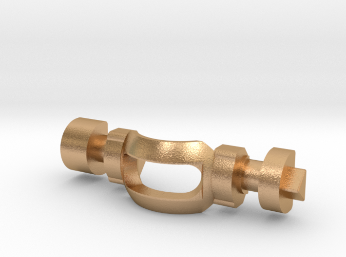 Tao Bronze Gear Link (Short Gear) 3d printed