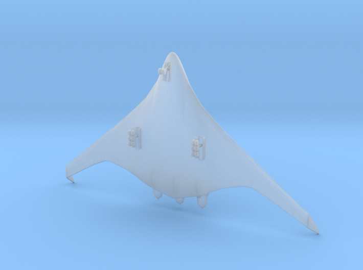 Boeing Blended Wing Body (BWB) Airliner Concept 3d printed