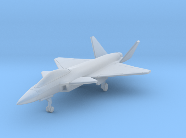 SAAB FS2020 Stealth Fighter w/Landing Gear 3d printed