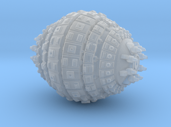 Greater Good - Space Chicken War Sphere 3d printed